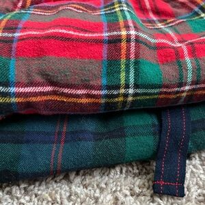 Old Navy Red and Green Plaid Pajama pants nwot